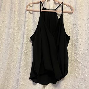 Plus Size Wrap Front Tank Top